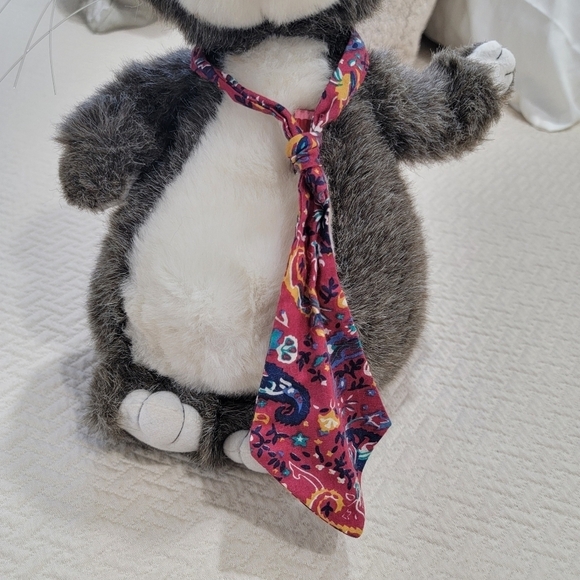 Vintage Hallmark Lester The Whiz Personality Cat 1986 Plush Toy Stuffed Animal - Picture 4 of 16